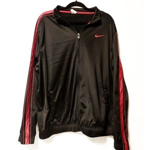 Nike warm up track zip up jacket mens size XL